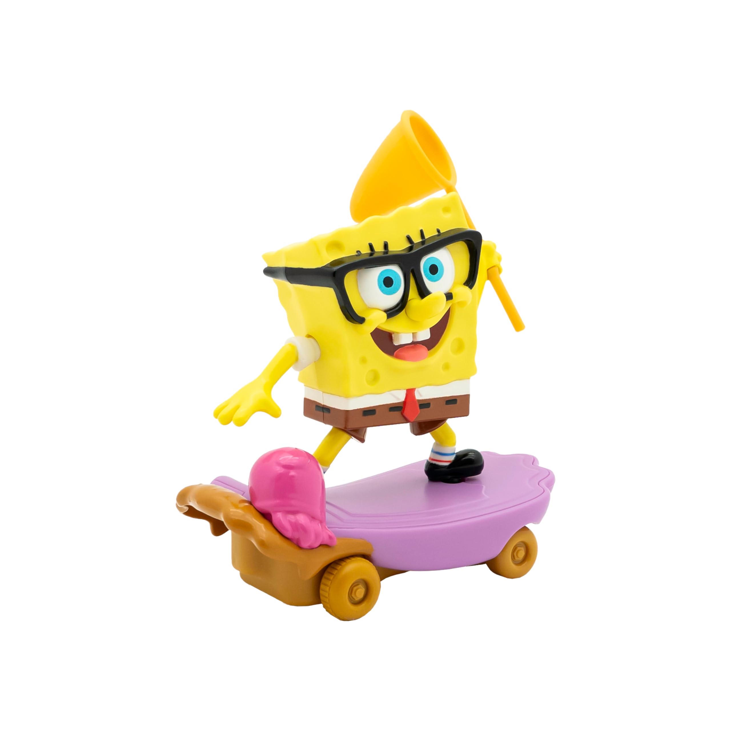 SpongeBob SquarePants Jelly Fishin' Gliders - Skating Action Figure Toy for Ages 3+