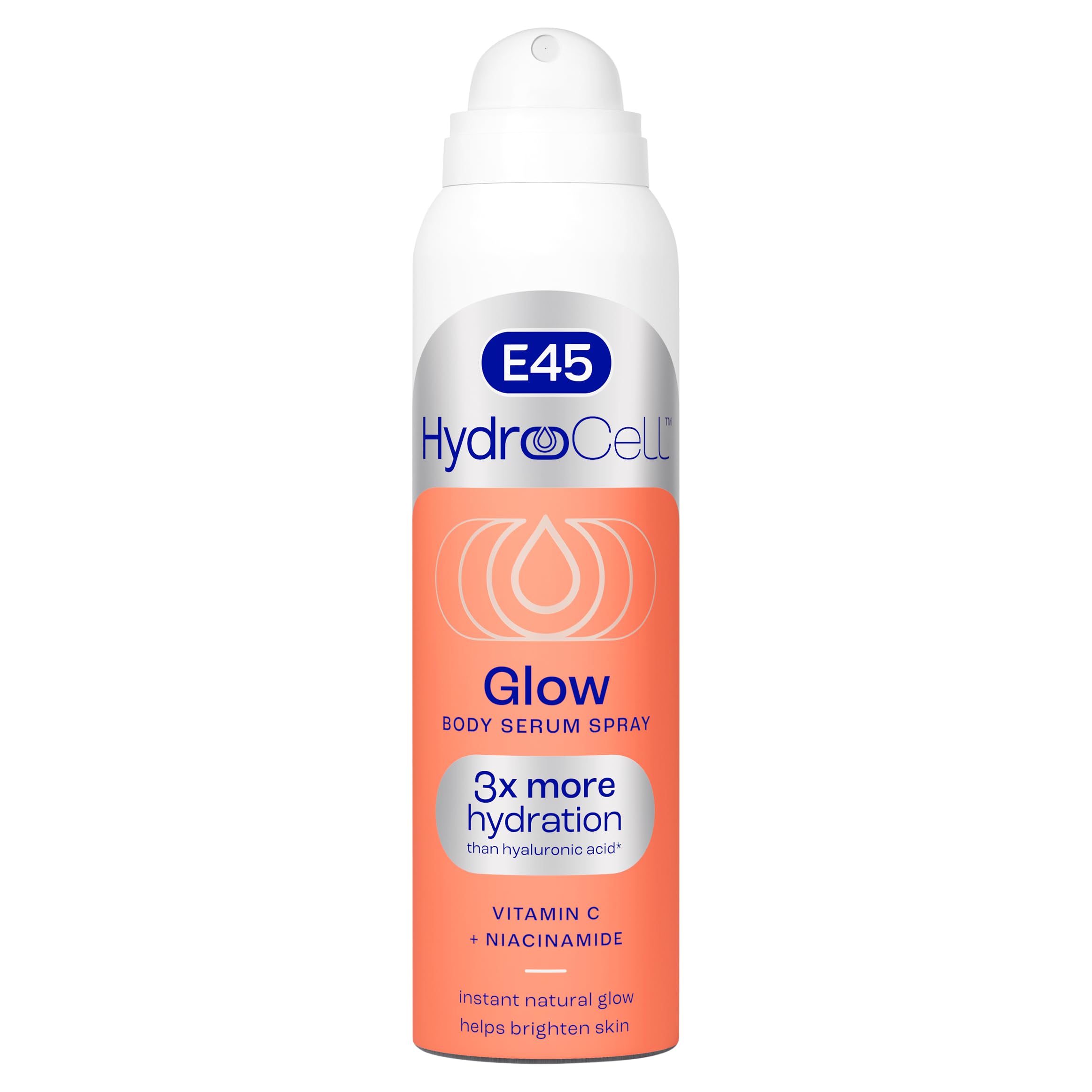 E45 Hydrocell Glow Body Serum Spray - Moisturizing & Hydrating | 200ml