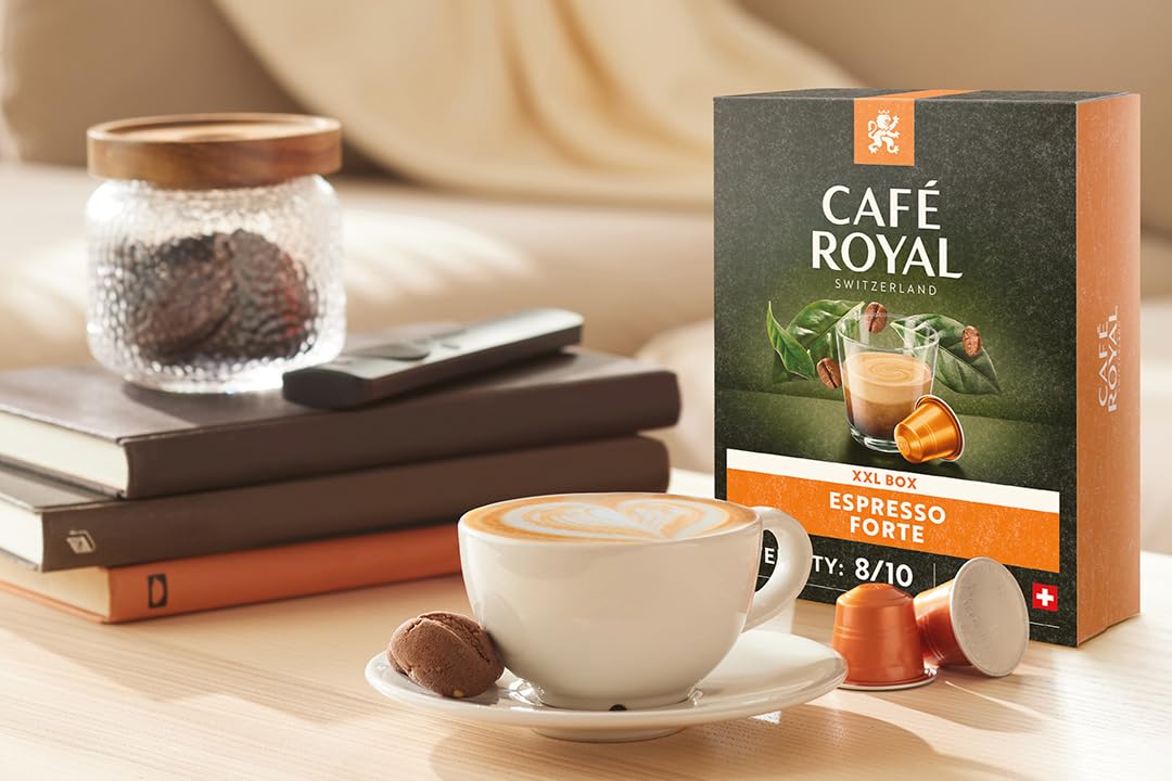 Café Royal - Espresso Forte 36 Capsules for Nespresso Machines - 8/10 Intensity - 100% Arabica UTZ-Certified 3