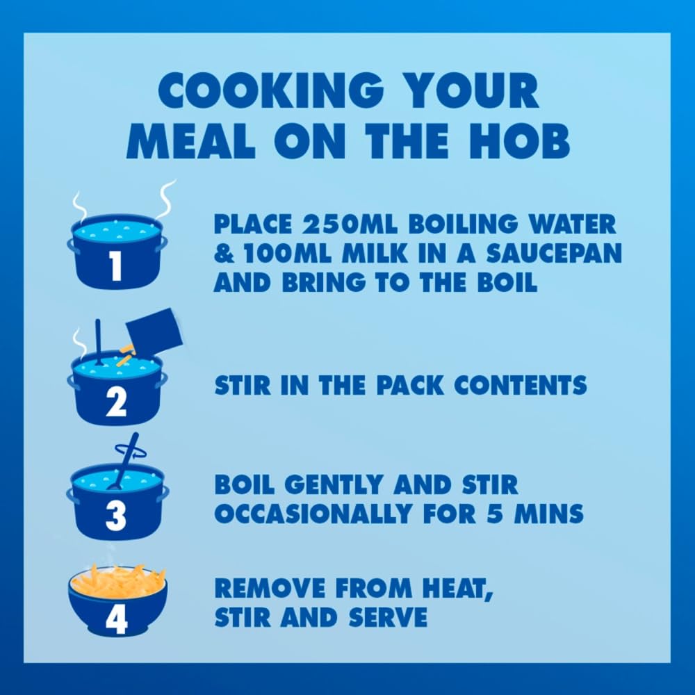 Batchelors - Pasta "n" Sauce Smoky Cheese & Pancetta Instant Pasta Ready Meal 4