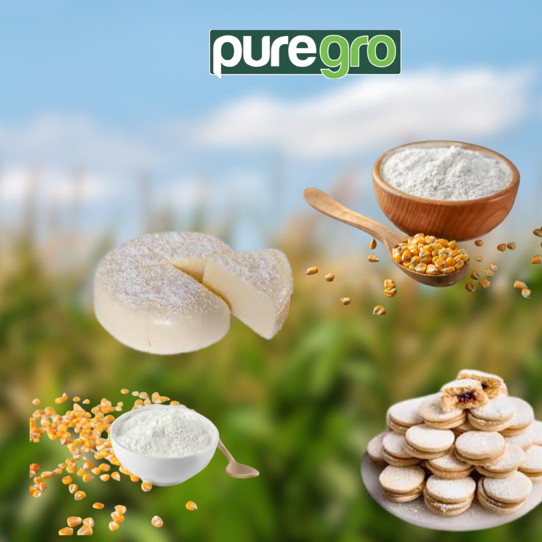 Puregro - Corn Starch Premium Quality Fine Texture for Cooking, Baking & Thickening 5