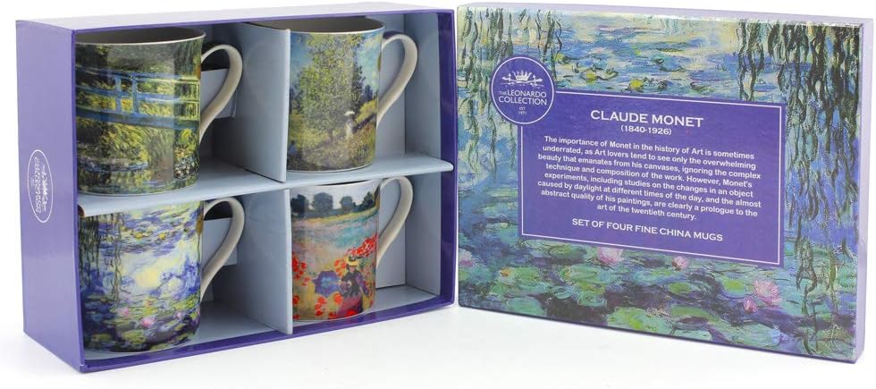 Lesser & Pavey Monet Collection - Claude Monet Fine China Mug Set (LP93066A)