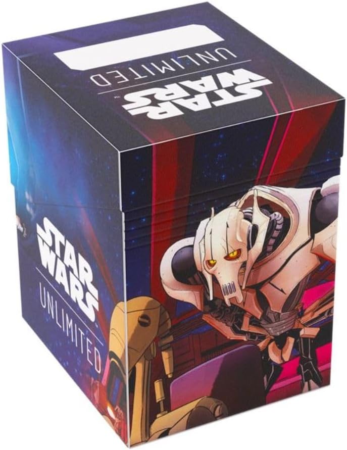Gamegenic Star Wars Unlimited Soft Crate - Deck Box with Token Storage for Ahsoka Tano & General Grievous 4