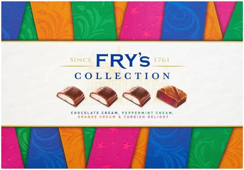 Fry's Collection Chocolate Selection Box 249g - Assorted Cream & Turkish Delight Bars