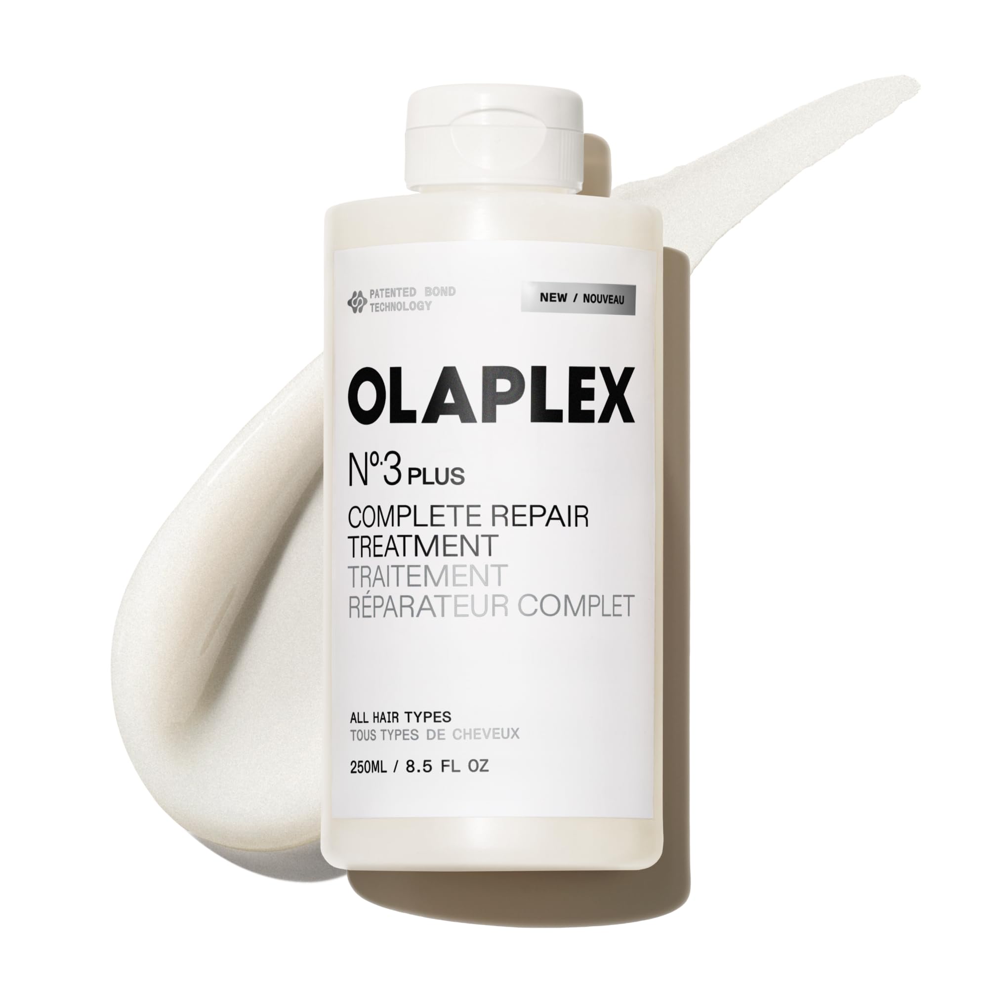 OLAPLEX N°.3PLUS Complete Repair Treatment - 3 Minute Pre-Shampoo Repair | Unisex Adult | 250 ml