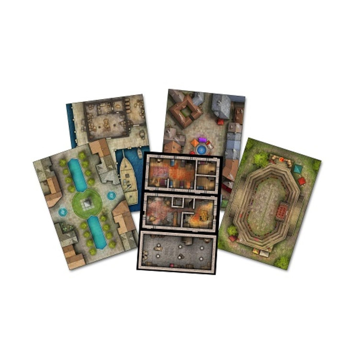 Kobold Press Tales of the Valiant Game Master's Map Folio