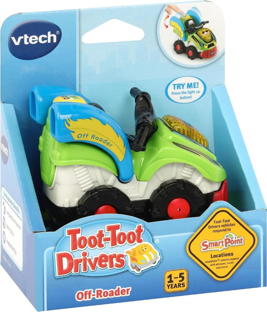 VTech Toot-Toot Drivers Off-Roader - Interactive Musical Toy Vehicle for Toddlers 12 Months+ 9