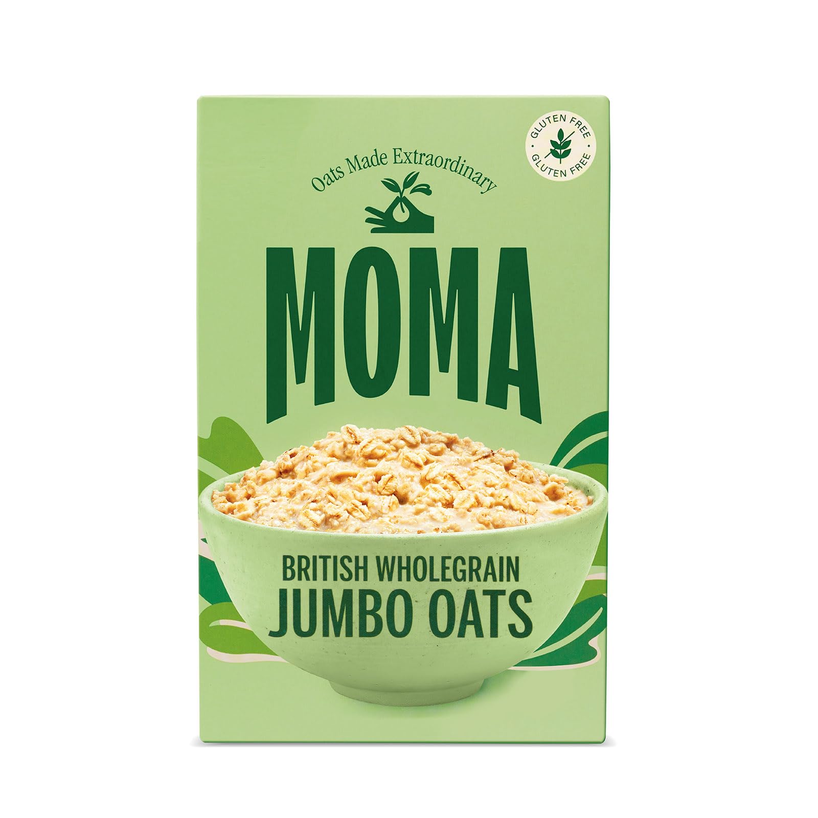 MOMA Porridge PLAIN Breakfast Jumbo Oats - 450g Box