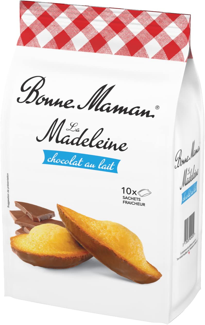 Bonne Maman Original French Madeleines with Milk Chocolate