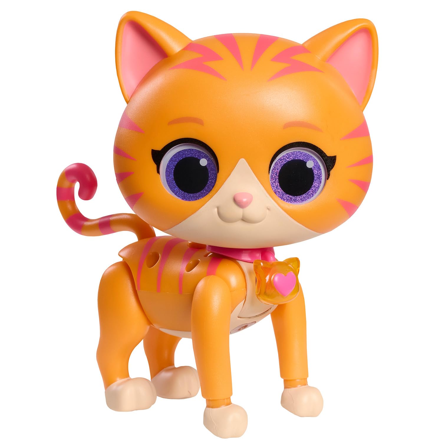 SuperKitties Cat-Tastic Transforming Ginny - Interactive Light-Up Action Figure for Kids