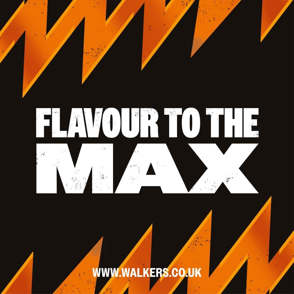 Walkers Max Punchy Paprika Crisps 50g (Pack of 24) 5