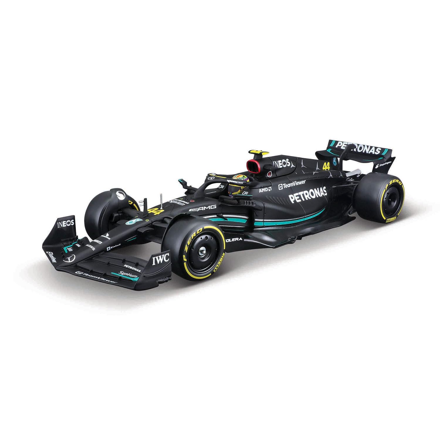 Bburago Build-It-Yourself Die-Cast Formula 1 Model Kit - Mercedes AMG W14 '23 | Ages 8+