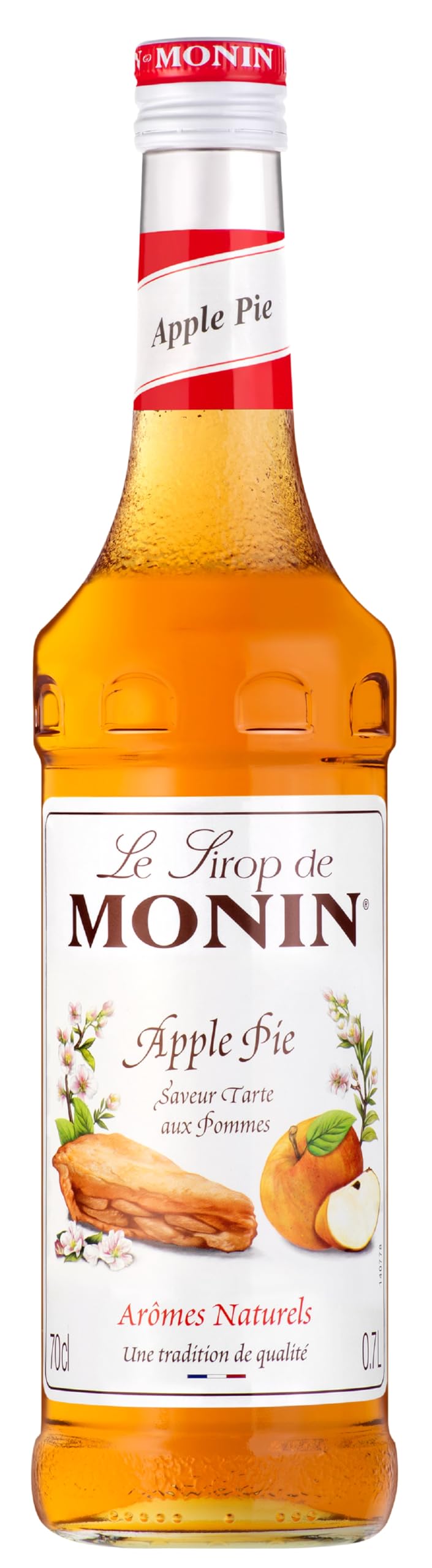 Monin Premium Apple Pie Syrup - 700ml | Natural Flavours | Vegan Friendly 1