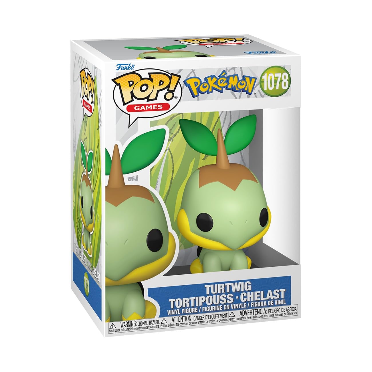 Funko Pop! Games: Pokémon - Turtwig Vinyl Figure