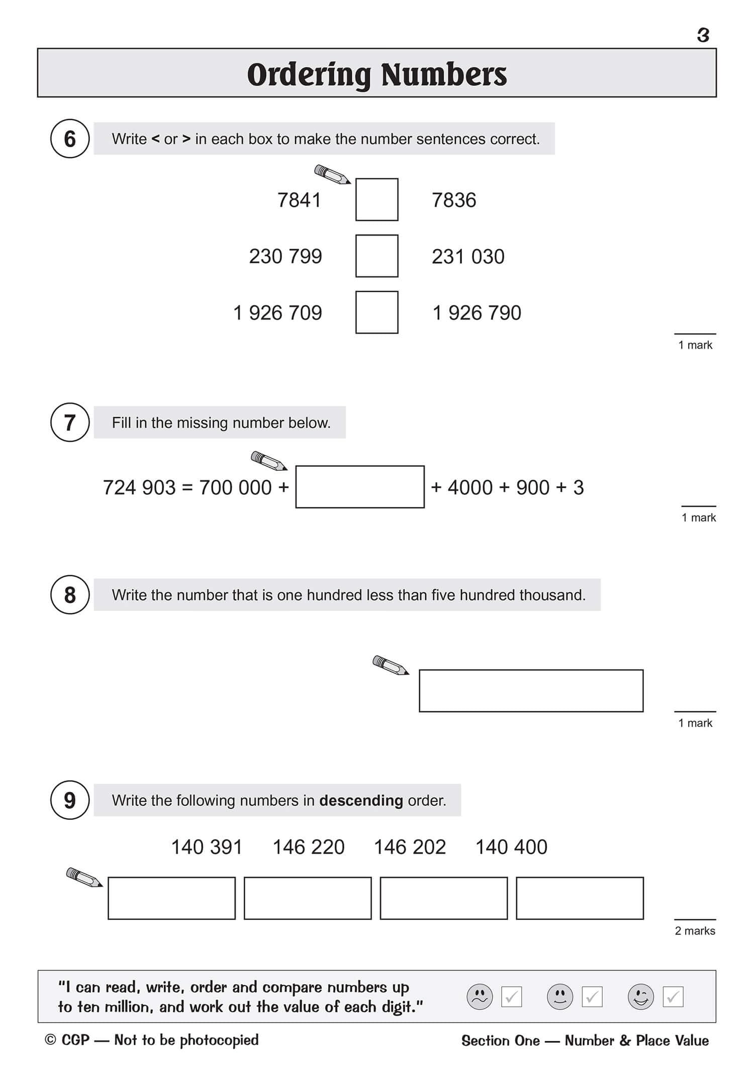 CGP New KS2 Maths SATS Question Book - Ages 10-11 | Paperback | 104 Pages 3