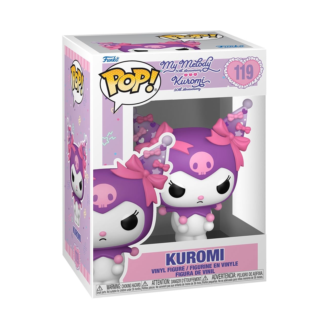 Funko Sanrio Mystery Mini - Kuromi Grumpy | Vinyl Figure | 3.75 Inches 1