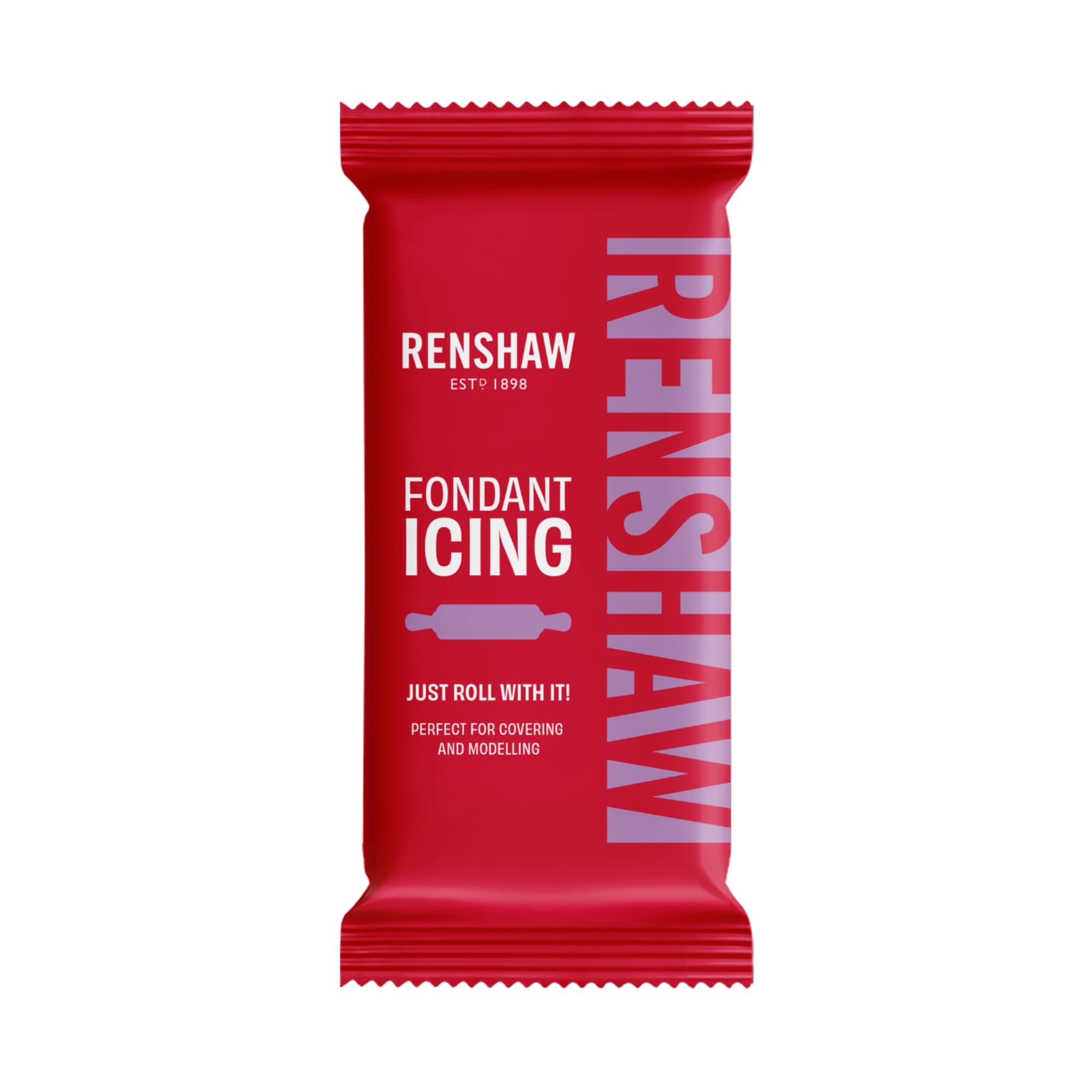 Renshaw Dusky Lavender Ready to Roll Fondant Icing Sugarpaste - 250g 1