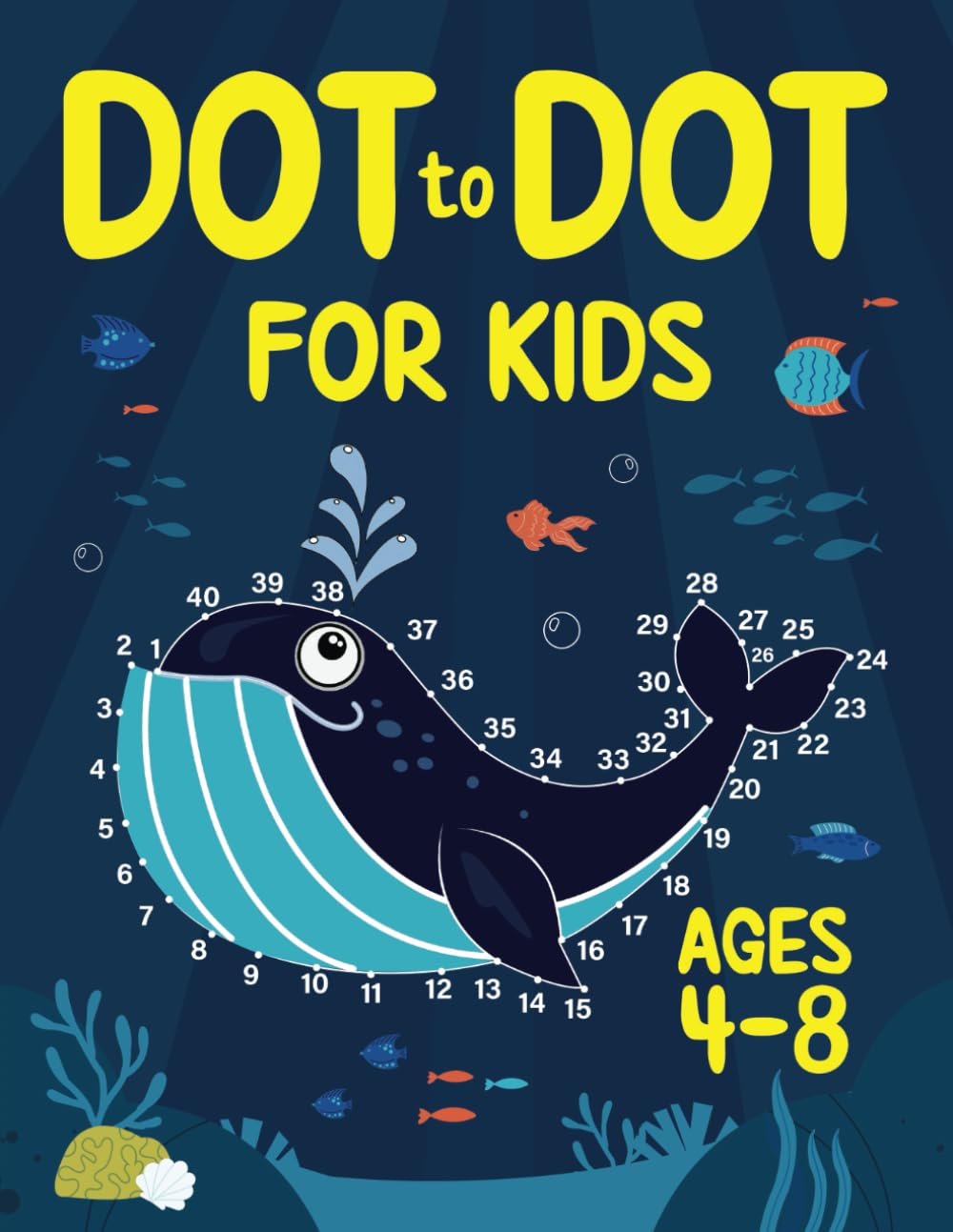 Splendid Youth Dot to Dot for Kids Ages 4-8 - 100 Fun Connect the Dots Puzzles | Paperback