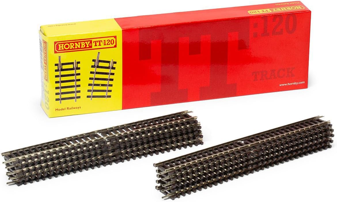 Hornby TT8002 TT Gauge Straight Track Extension Piece for Model Railway 3