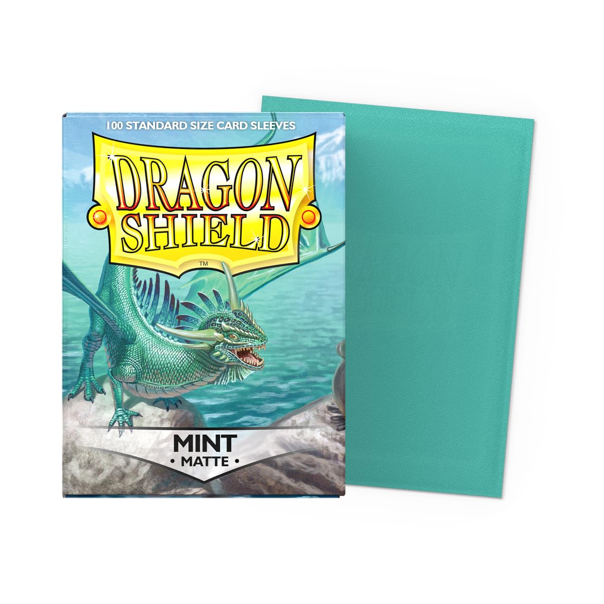 Dragon Shield Mint Matte Standard Size Card Sleeves 100 Pack 6