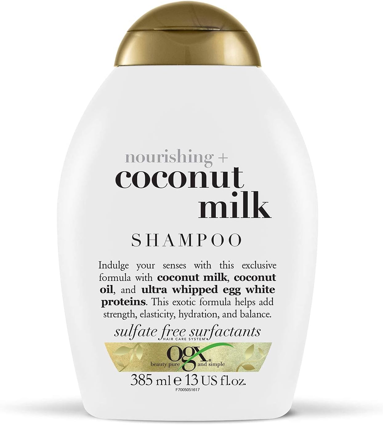 OGX - Nourishing Plus Coconut Milk Shampoo (385ml) 4