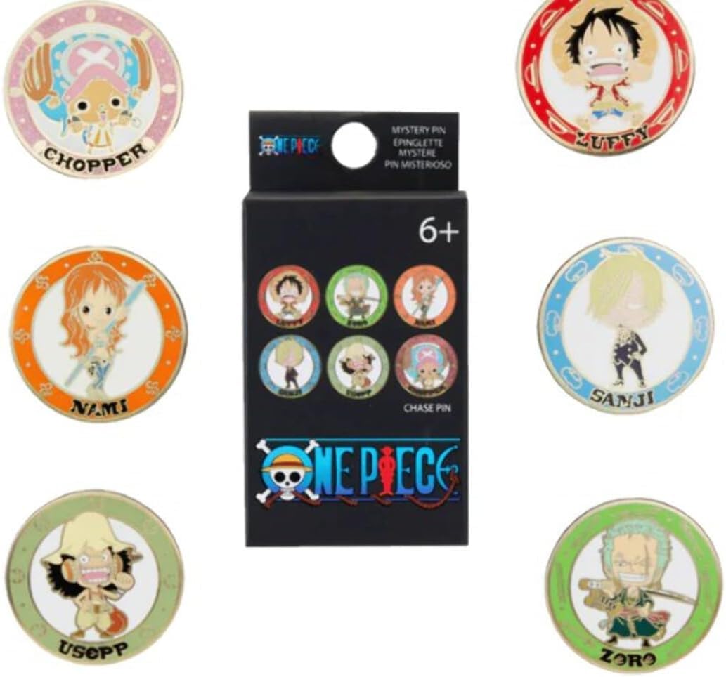 Funko Loungefly One Piece Multi Character Enamel Pin Blind Purchase | Metal | Multicolor