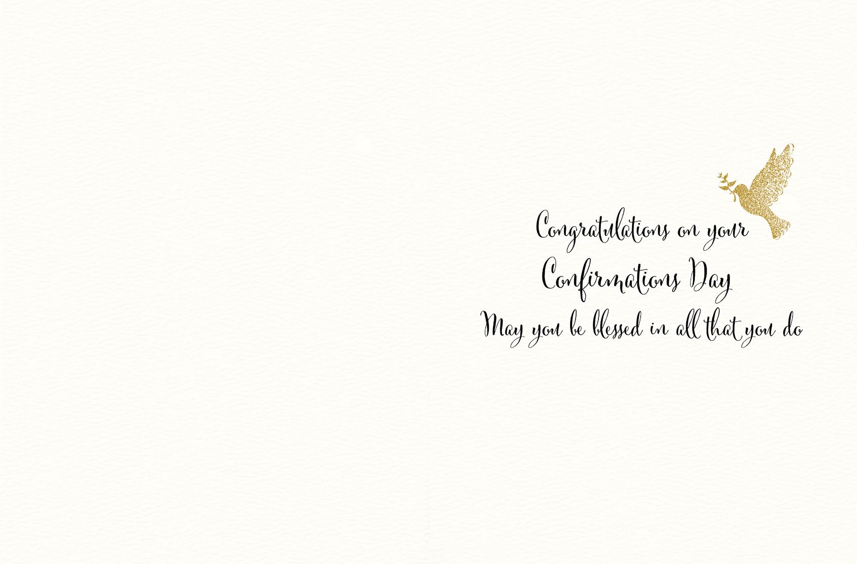 Piccadilly Greetings Confirmation Day Card | 8 x 6 Inches | Multicolor 2