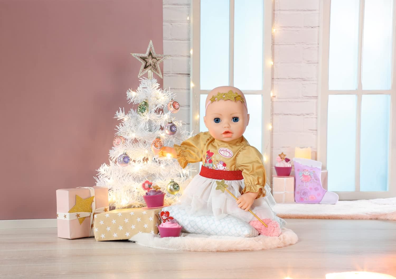Baby Annabell Christmas Advent Calendar 709634 - 24 Holiday Clothing & Accessories for Dolls 8