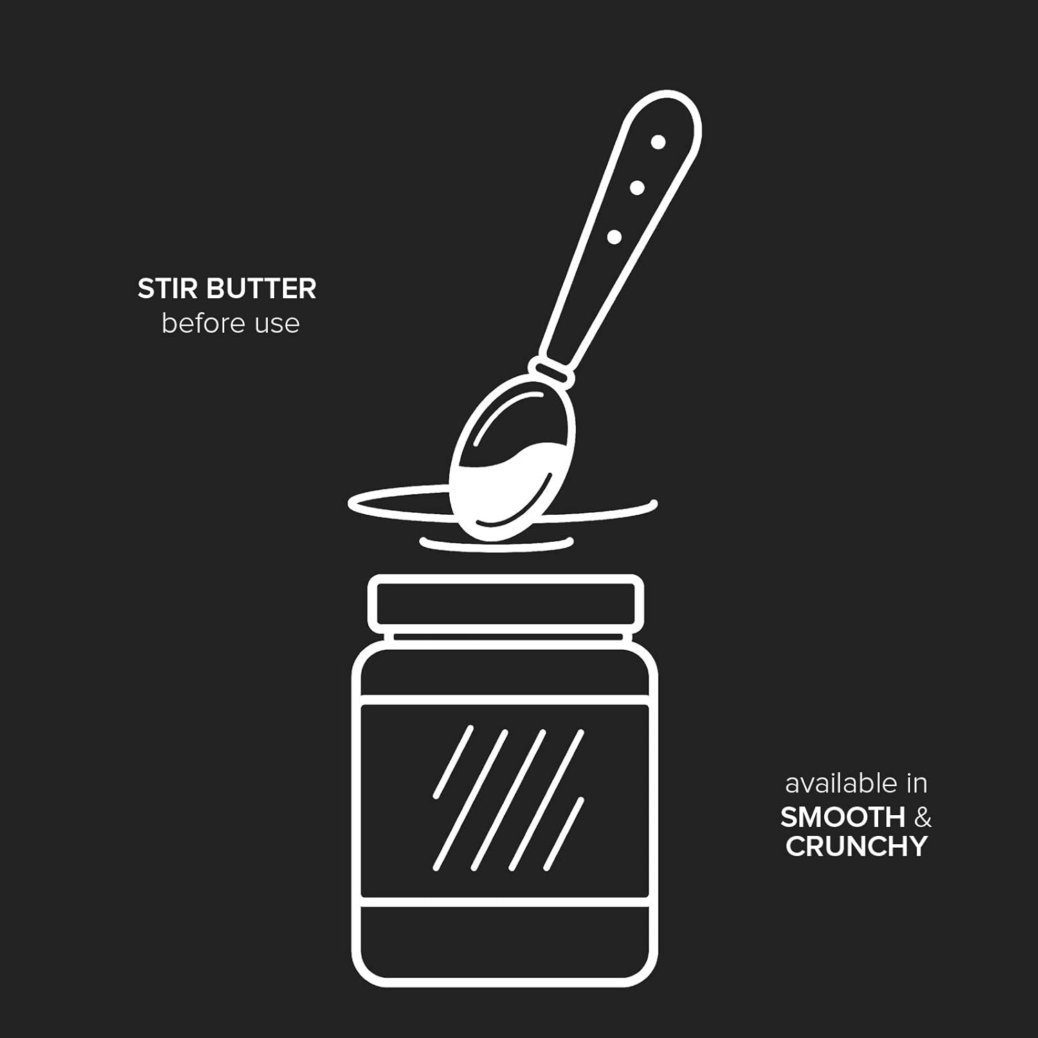 Bulk - Natural Roasted Peanut Butter Tub, Crunchy, 1 kg 4