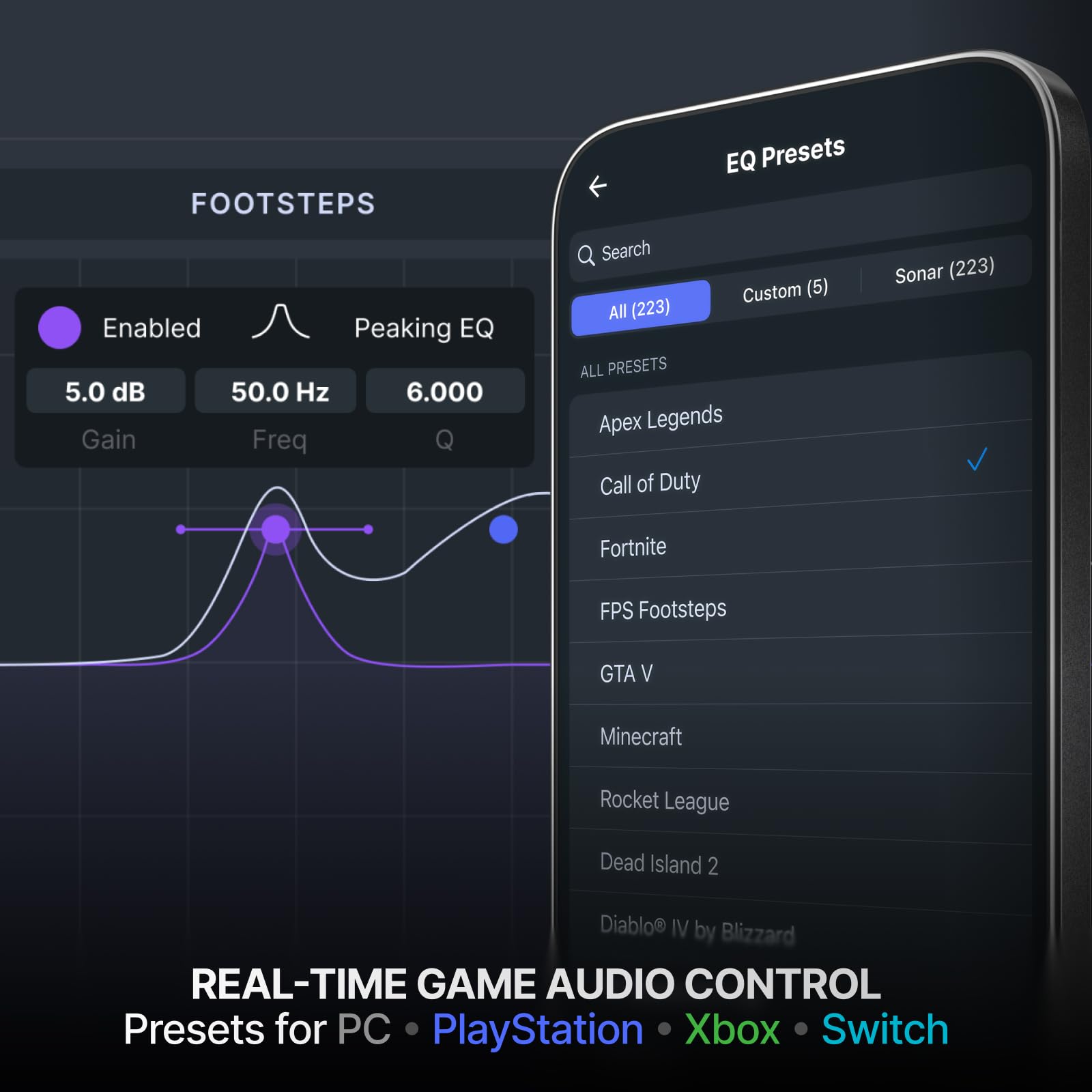 SteelSeries Arctis Nova Elite - Hi-Res Wireless Gaming Headset with ANC, Carbon Fiber Drivers & Swappable Batteries 5