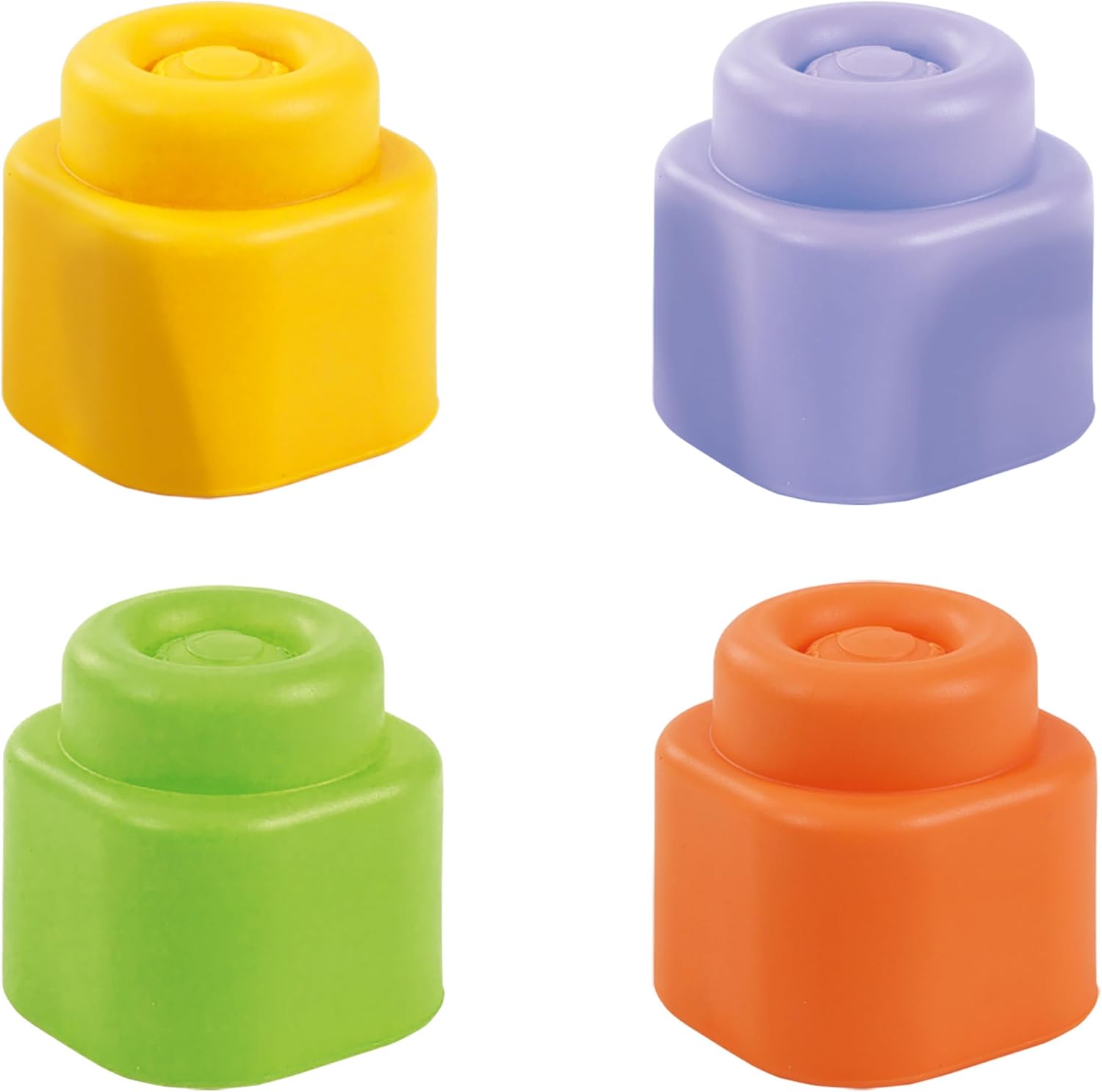 Clementoni Baby Sensory Cube - Soft Building Blocks for Kids 6 Months+