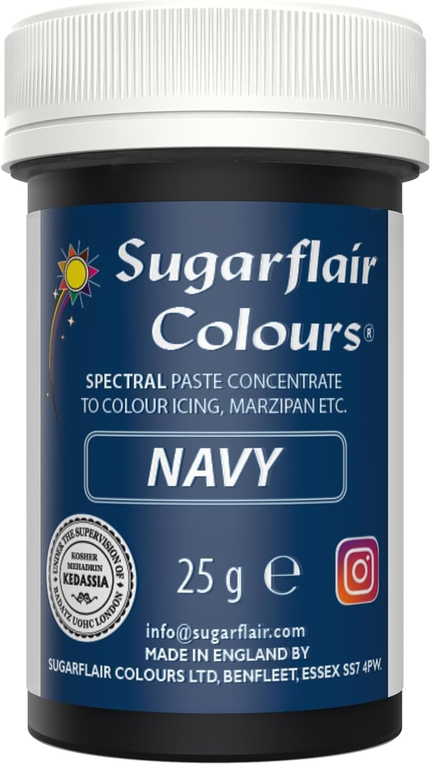 Sugarflair Spectral Navy Blue Food Colouring Paste (30g)