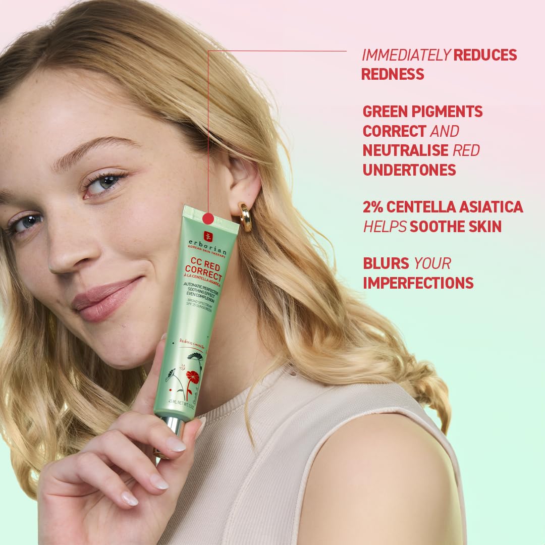 Erborian CC Red Correct with Centella Asiatica - Colour Correcting Cream (20 g) 6