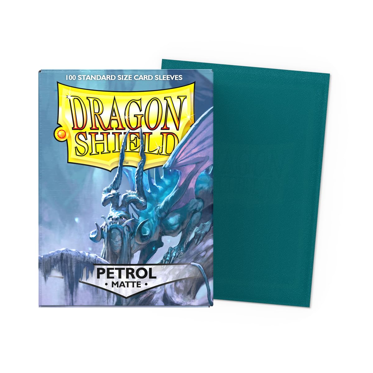 Dragon Shield Matte Petrol Sleeves for Trading Cards 6