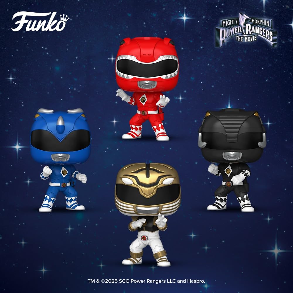 Funko Pop! Movies: Mighty Morphin Power Rangers Movie - Red Ranger Vinyl Figure 3