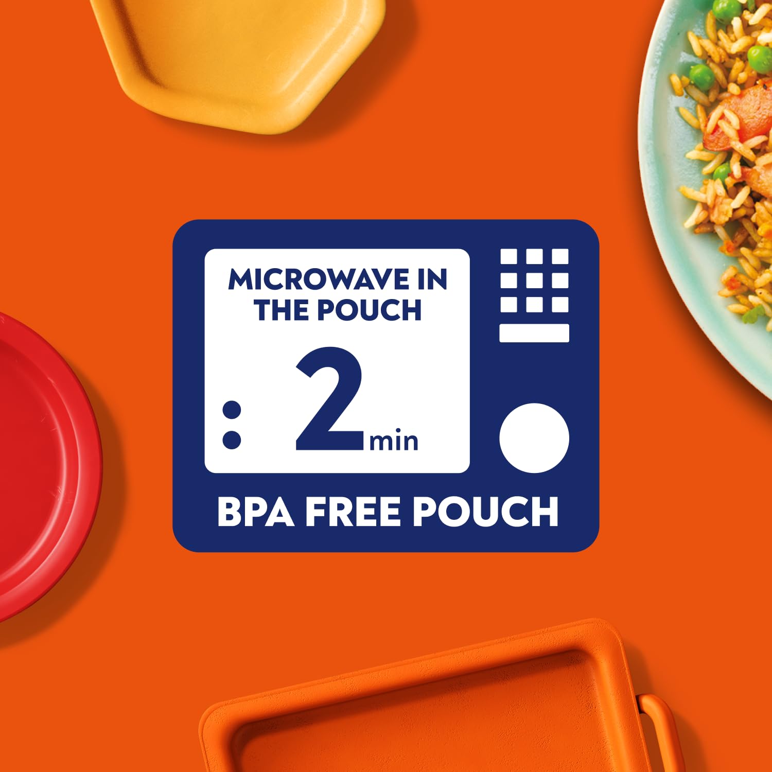 Ben's Original Egg Fried Microwave Rice Pouch, 220g 3