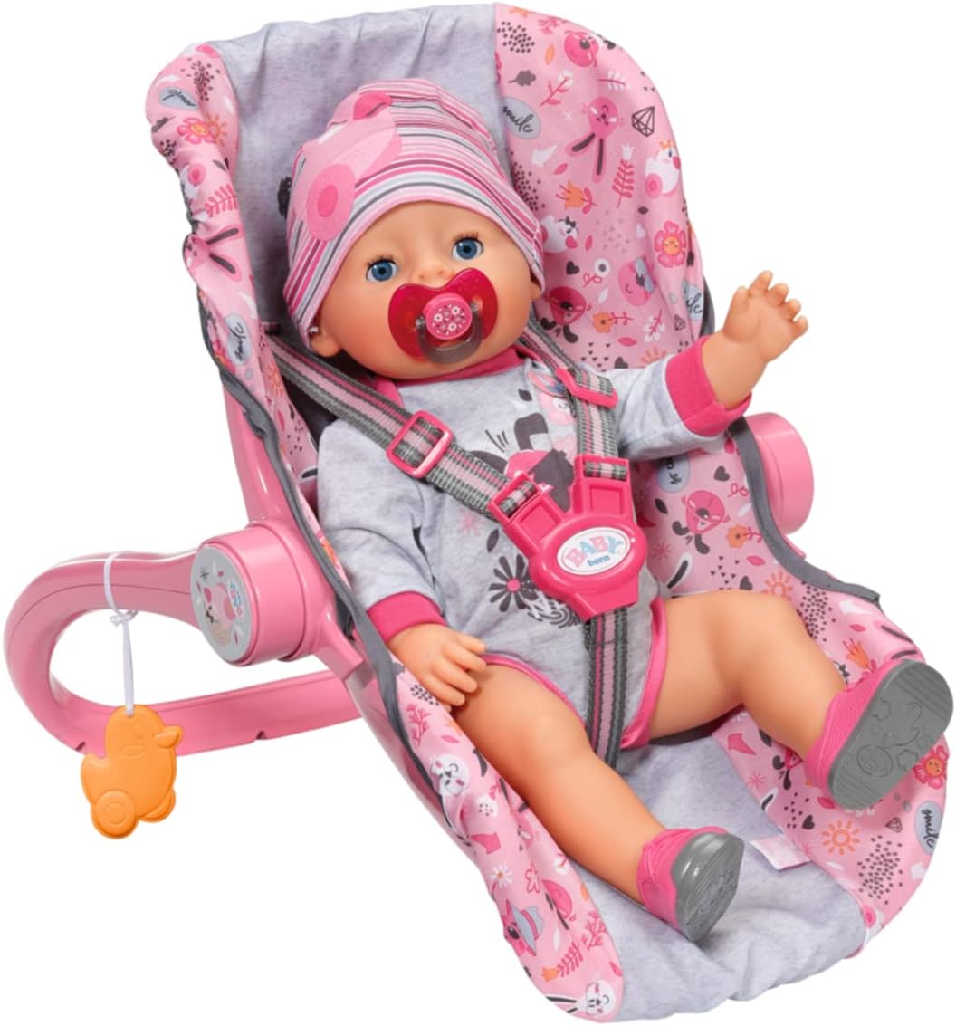 BABY born Comfort Seat 832424 - Multi-Purpose Doll Accessory for Carrying and Playing 9