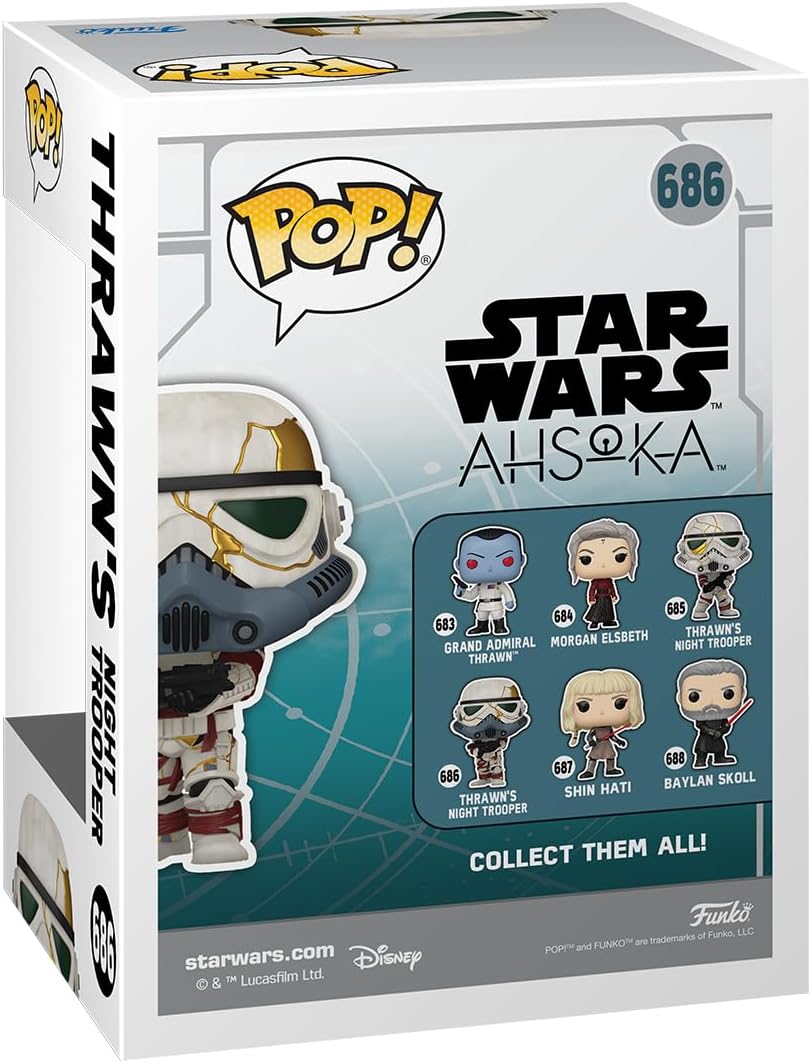 Funko Pop! Star Wars Ahsoka - Thrawn’s Night Trooper (Left) Vinyl Figure (76542)