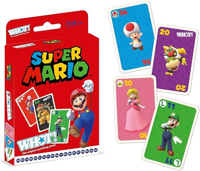 Super Mario WHOT! Card Game - Nintendo Switch Family Card Game for Ages 6+ 4