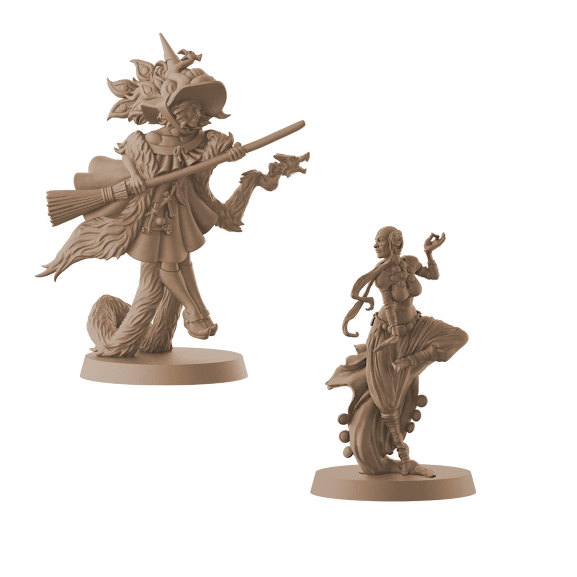 CMON Massive Darkness 2: Monks and Necromancers vs The Paragon Expansion 3