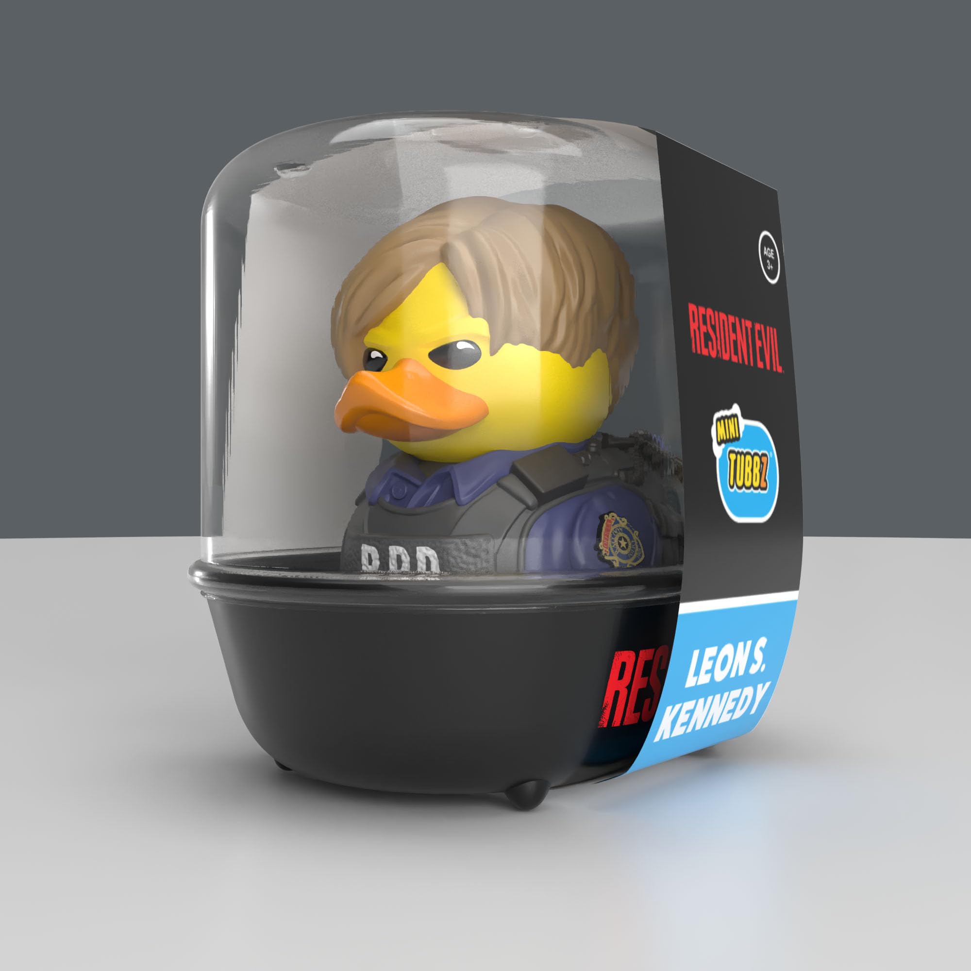 TUBBZ Mini: Resident Evil - Leon S. Kennedy Cosplaying Rubber Duck Vinyl Figure 6