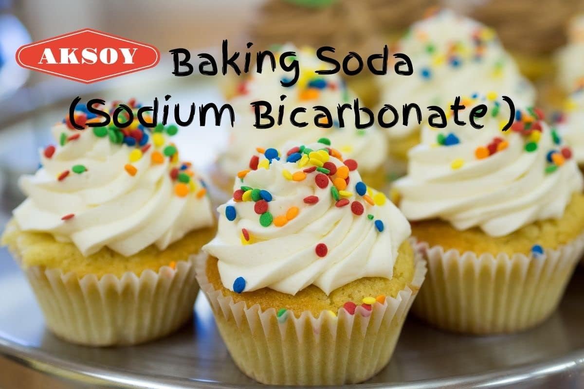 Aksoy Baking Soda 1.8KG || Pure Sodium Bicarbonate Powder, Highest Purity, Food 7