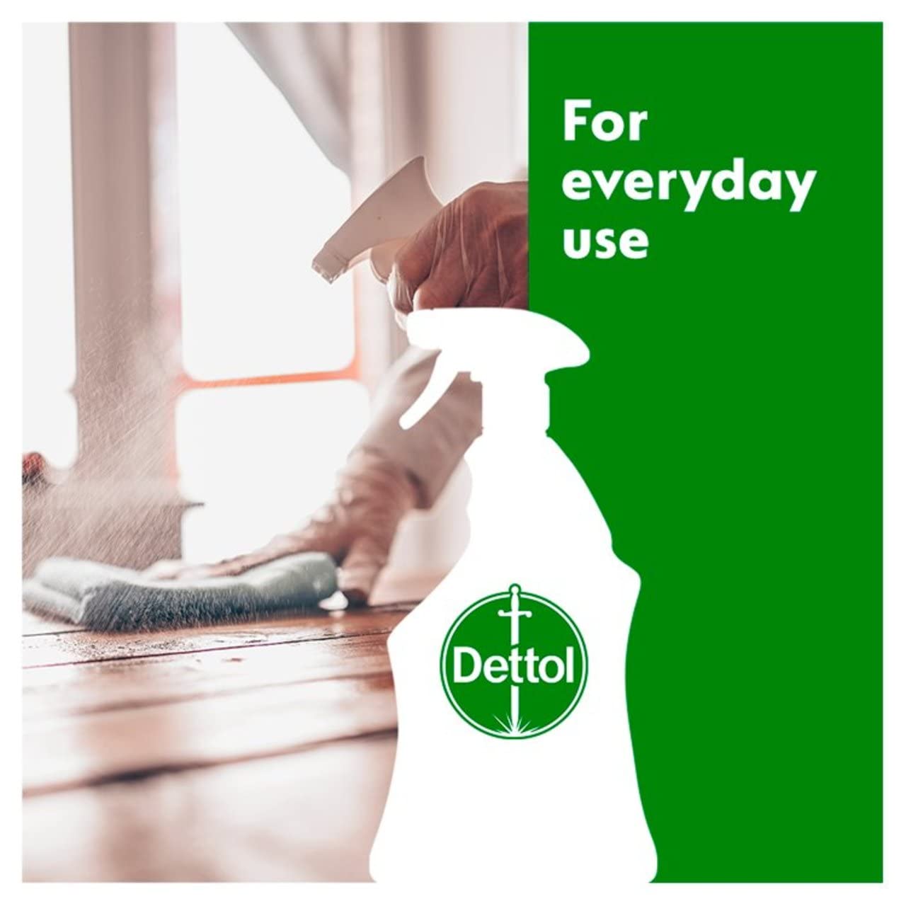 Dettol Antibacterial Surface Cleaning Spray - Lime and Mint, 750 ml 4