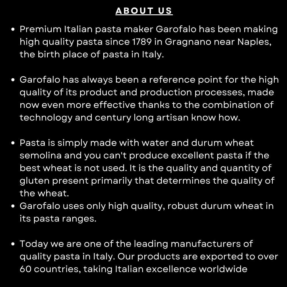 Garofalo Riccioli Pasta - 500g | Bronze Die Cut | High Protein Durum Wheat 6