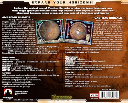 Stronghold Games Terraforming Mars: Amazonis & Vastitas (Expansion) 7
