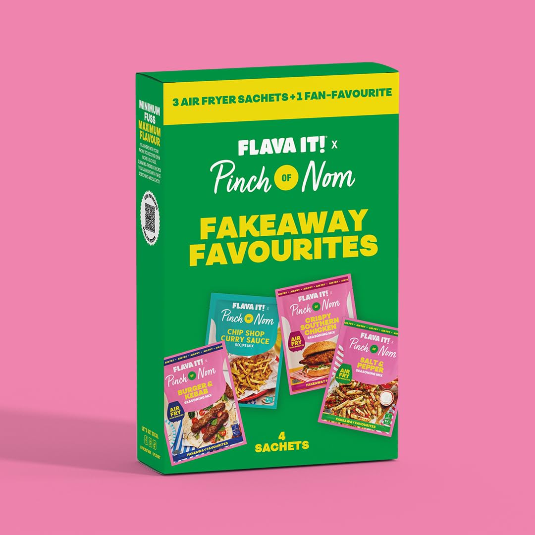 Flava It! - Pinch of Nom Fakeaway Favourites Seasoning Mix Multipack 3