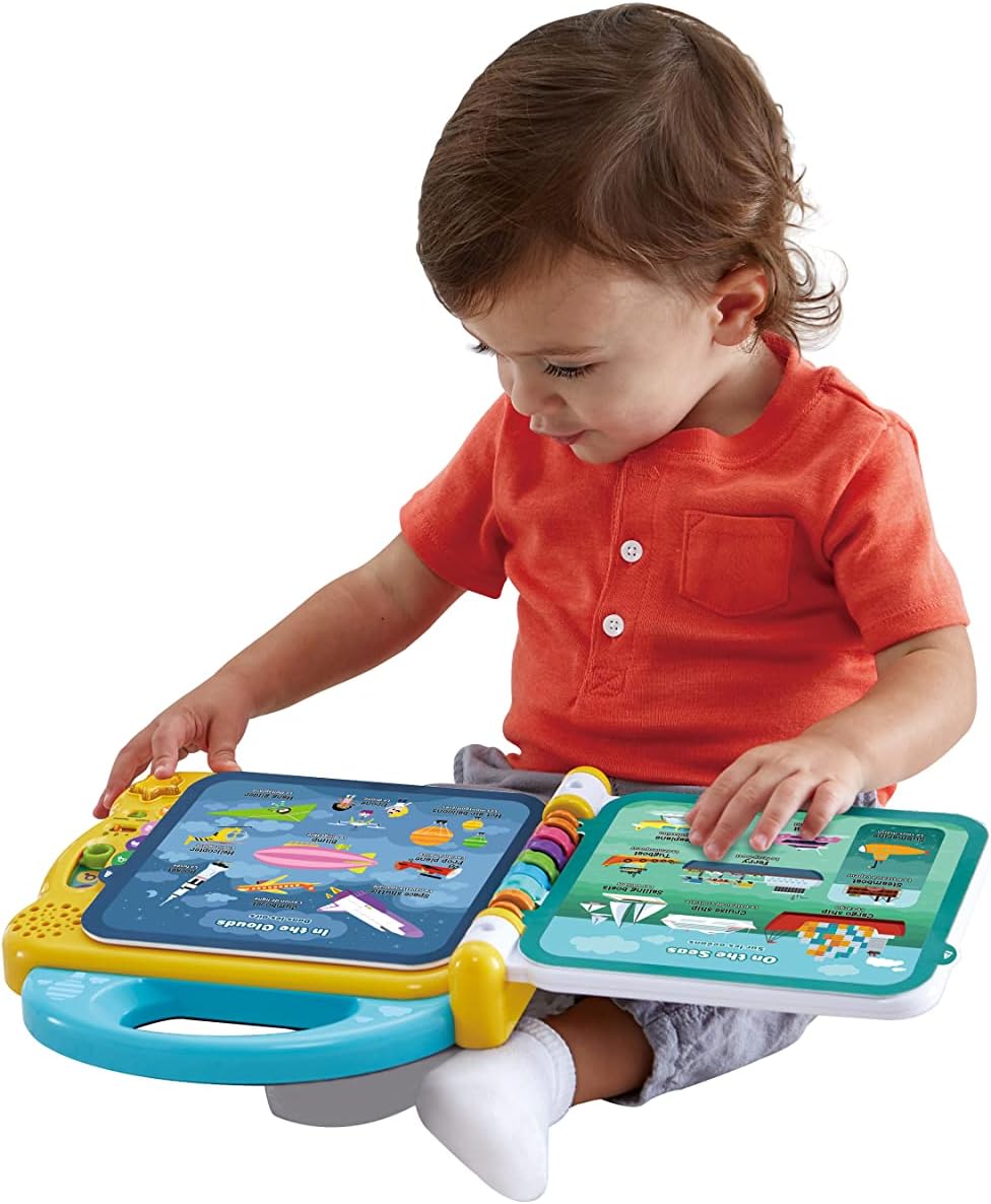 LeapFrog 100 Things That Go - Interactive Bilingual Learning Book for Toddlers 18M+ 3