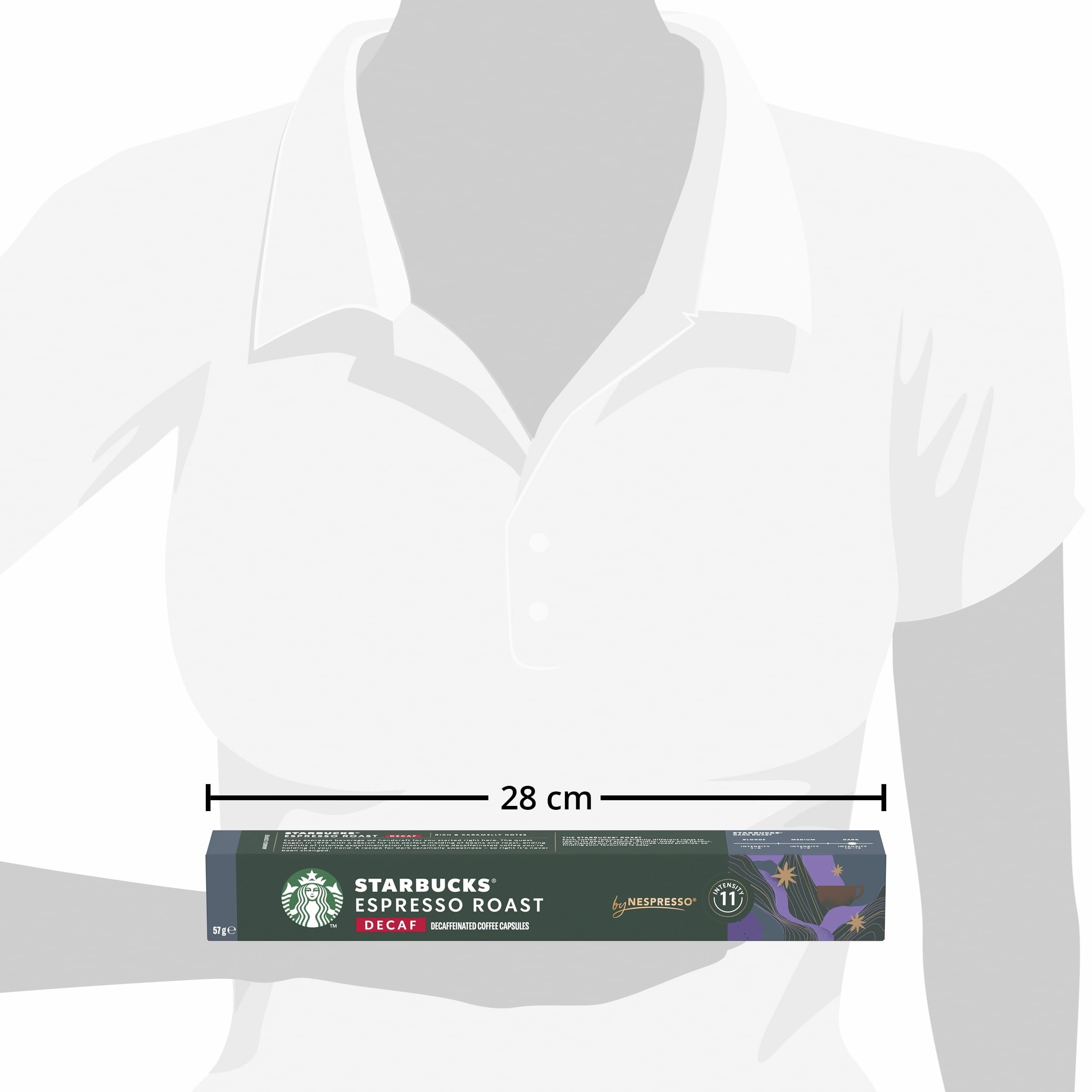 STARBUCKS - Explorer Pack Decaf by Nespresso Coffee Capsules 6 x 10 (60 Caps) 3