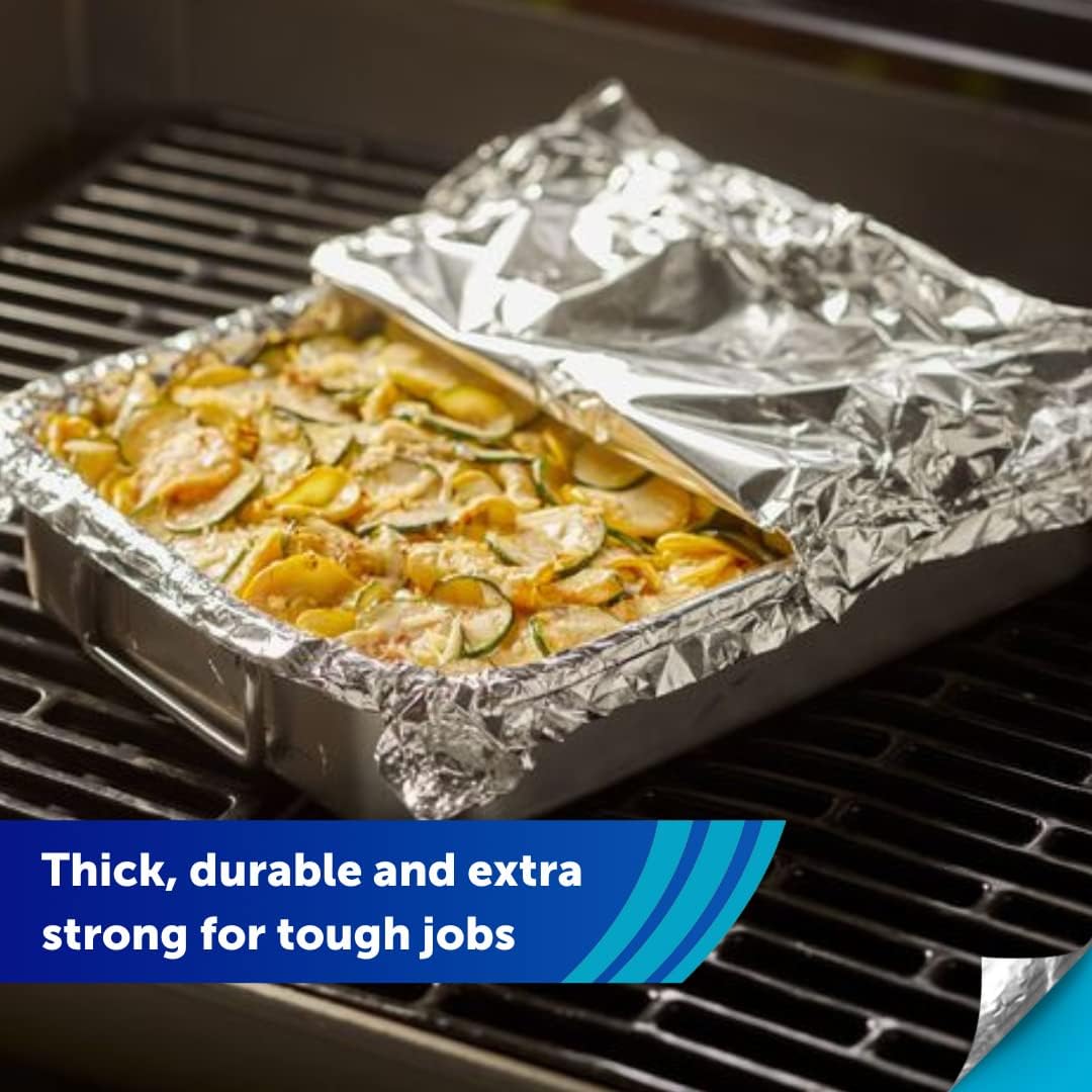 Reynolds - Heavy Duty Aluminium Foil 3 Rolls 457mm x 7.62m with Lock Roll Feature 3