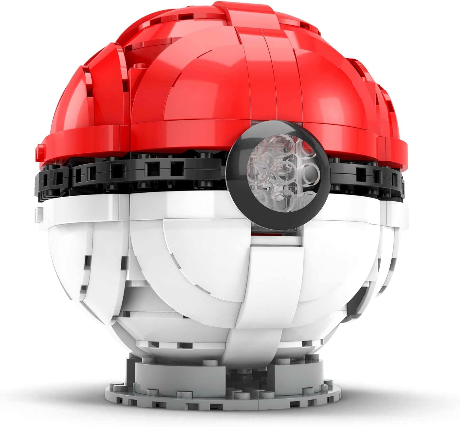 MEGA Pokémon Jumbo Poké Ball Building Set - 5-inch Light-Up Collectible, 303 Pieces